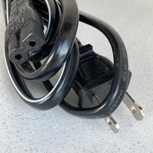Polar IEC C7 Socket To NEMA 1-15P Wall Plug 2-Prong AC Power Cord